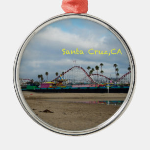Santa Cruz California Metal Tree Decoration