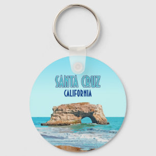 Santa Cruz California Natural Bridges State Beach Key Ring