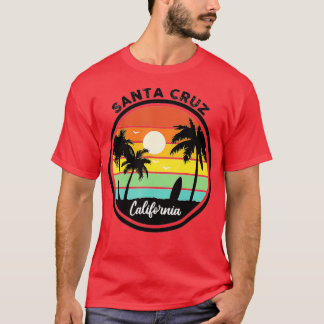 Santa Cruz California Retro Vintage Summer Family T-Shirt