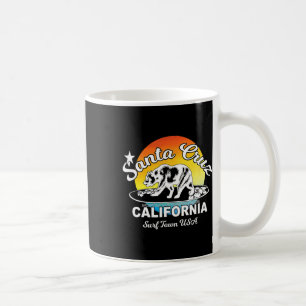 Santa Cruz California Surfing Bear Souvenir Coffee Mug