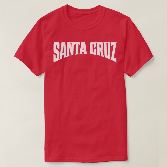 Santa Cruz California T-Shirt (Design Front)