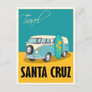 Santa Cruz California Travel  Postcard