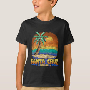 Santa Cruz California Vintage Distressed Souvenir T-Shirt