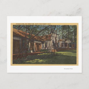 Santa Cruz County, CA - Pioneer Town Postcard