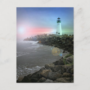 Santa Cruz Lighthouse Postcard