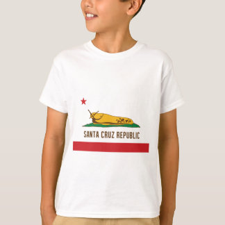 Santa Cruz Republic Banana Slug Flag T-Shirt