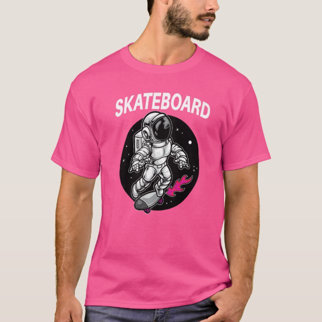 Santa Cruz Skate Space Skateboarding  Astronaut Sp T-Shirt (Front)