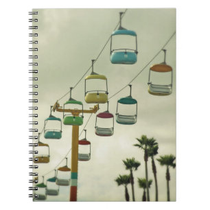 Santa Cruz Sky Gliders Mid-Century Modern Style Notebook