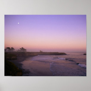 Santa Cruz Sunset Poster