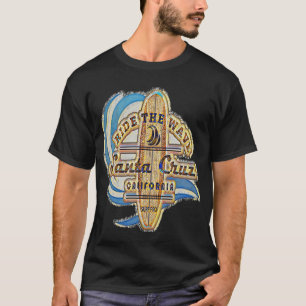 Santa Cruz Surfer Vintage Retro Distressed T-Shirt