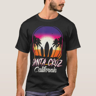 Santa Cruz Vintage 70s 80s California Beach Retro T-Shirt