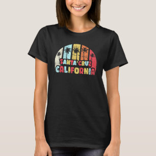 Santa Cruz Vintage California Beach Retro Santa Cr T-Shirt