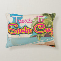 Santa Cruz Vintage vacation Poster