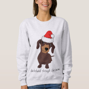 Dachshund Christmas Sweater Clothing 