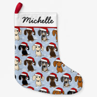 Santa Dachshunds Cute Wiener Dogs Christmas