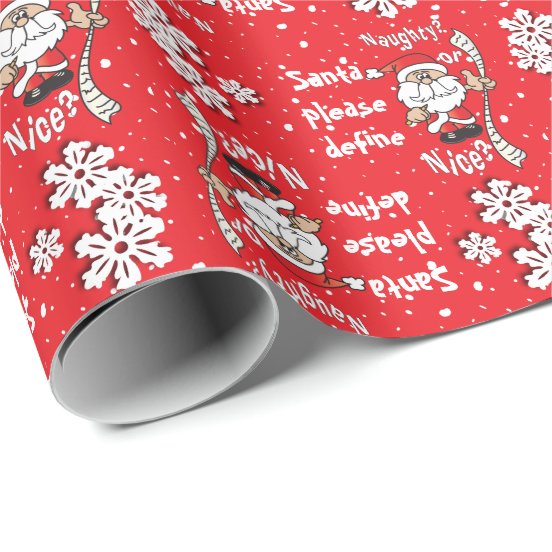 Dirty Christmas Wrapping Paper 