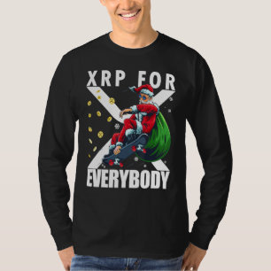 Santa Distributing Xrp For Everybody Xrp For Chris T-Shirt