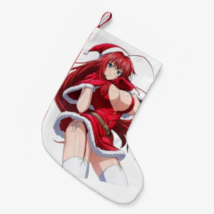 Santa Diva Anime Winter Outfit Small Christmas Stocking