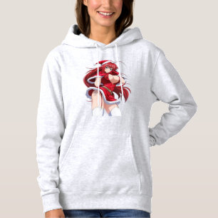 Santa Diva Anime Winter Outfit - T-Shirt Hoodie