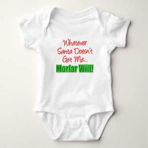 Santa Doesn't Get Me Morfar Will Baby Bodysuit