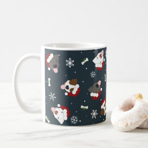 Santa Dogs Coffee Mug