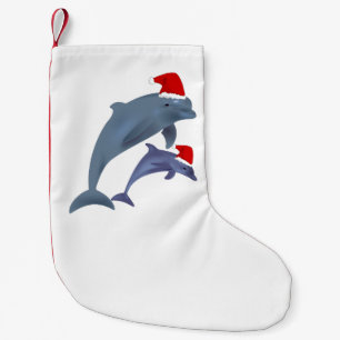 santa dolphins stocking