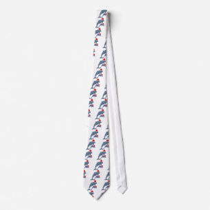 santa dolphins tie
