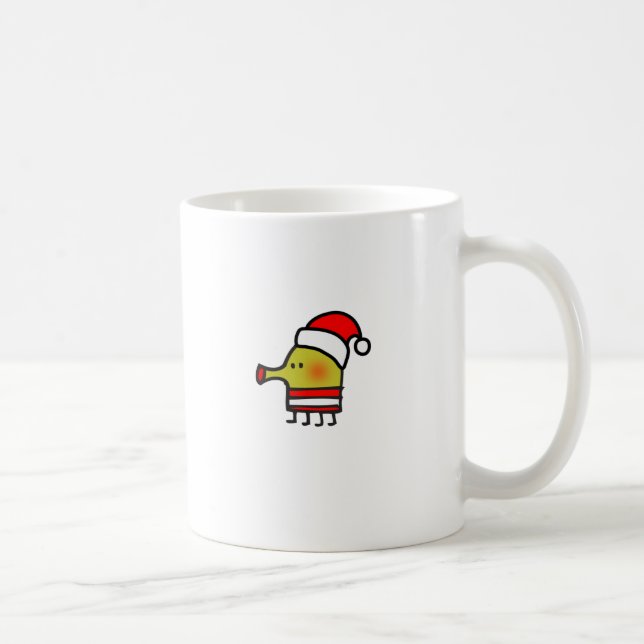 Santa Doodler Mug (Right)