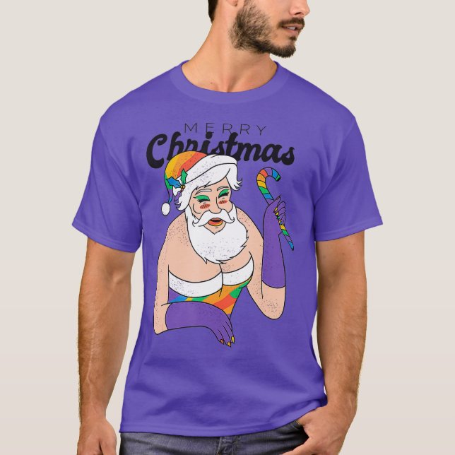 Santa Drag Queen T-Shirt (Front)