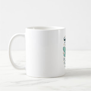 Santa Dragonfly Coffee Mug