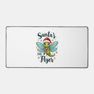 Santa Dragonfly Desk Mat