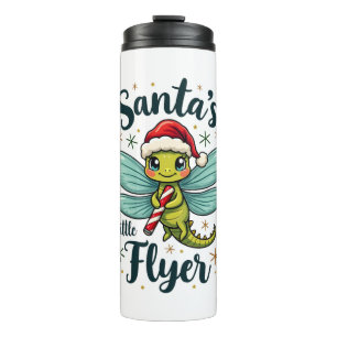 Santa Dragonfly Thermal Tumbler