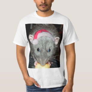 Santa Dumbo rat Christmas T-Shirt