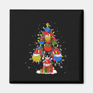 Santa Elf Disc Golf Ball Tools Xmas Tree Men Playe Magnet