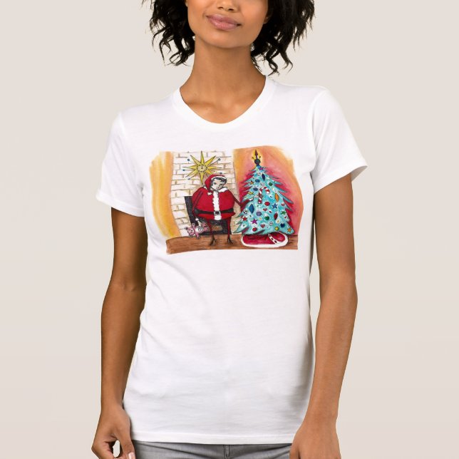 Santa Elvis T-Shirt (Front)