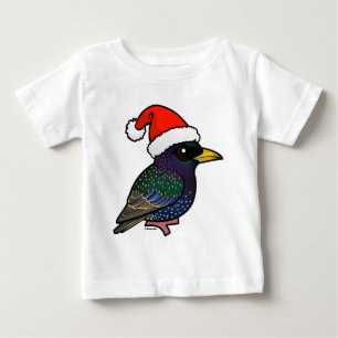 Santa European Starling Baby T-Shirt