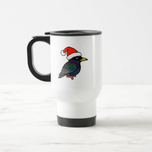 Santa European Starling Travel Mug