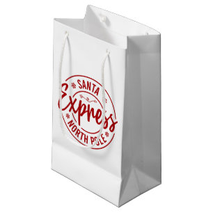 Santa express North Pole Small Gift Bag