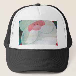 Santa Face Trucker Hat