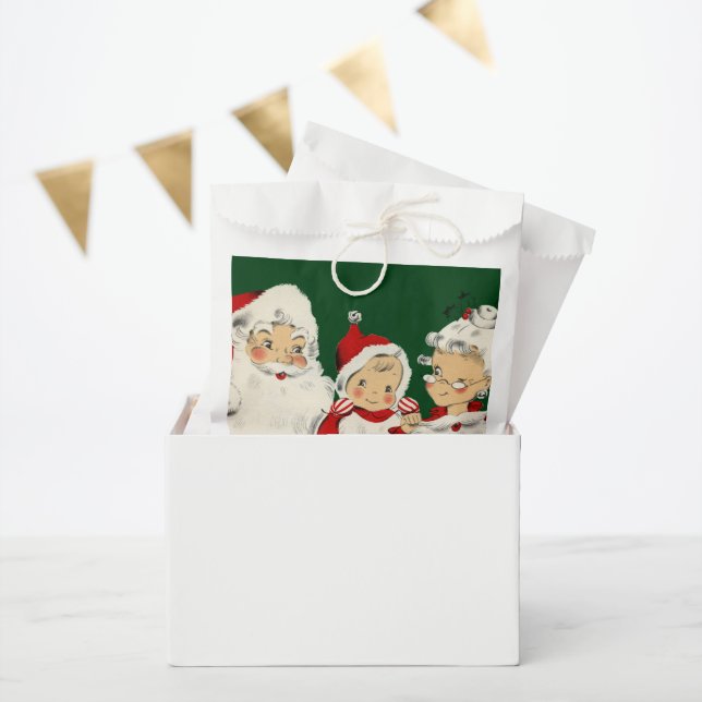 Santa Family Christmas Favour Bags (Party)
