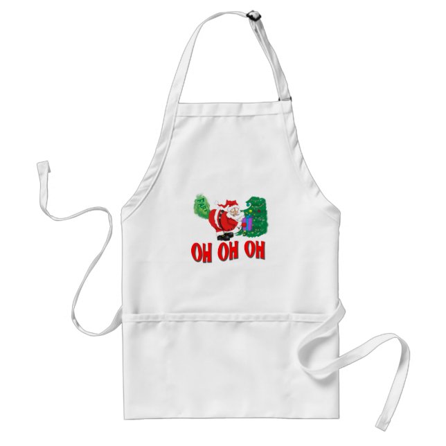 santa farted standard apron (Front)
