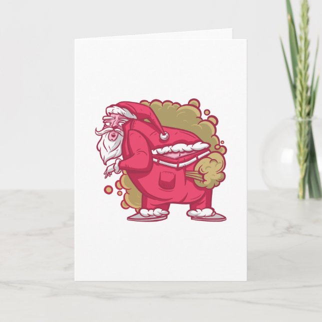 Santa farts card (Front)