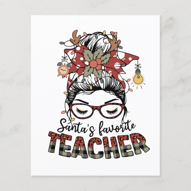 Santa Favourite Teacher (Front)