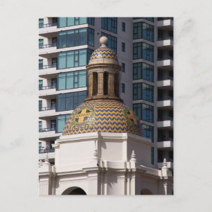 Santa Fe Depot In San Diego Which Is Amtrak Train Postcard