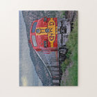 Santa Fe Diesel Locomotive Engine Train Railroad