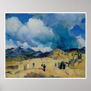 Santa Fe Hills Poster