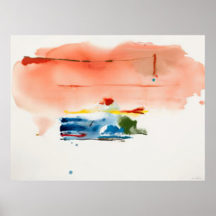 Santa Fe II - 1986 - Helen Frankenthaler Poster