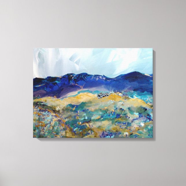 Santa Fe in August Canvas Print (Front)