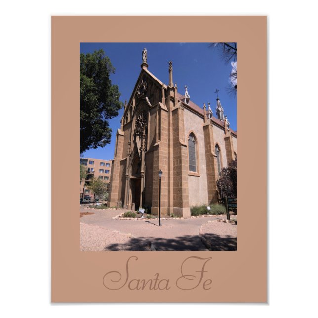Santa Fe Loretto Chapel Photo Print (Front)