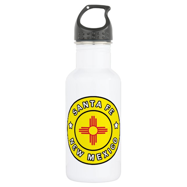 Santa Fe New Mexico 532 Ml Water Bottle (Front)